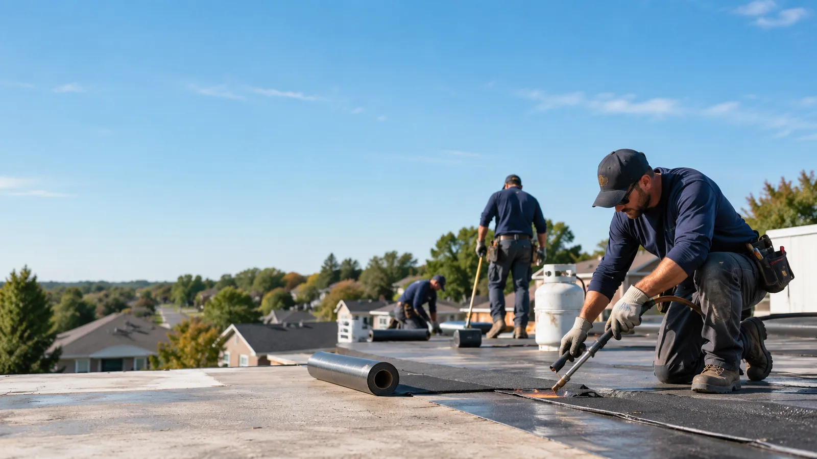 Flat Roof Leak Repair providers in Force, PA